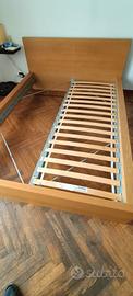 struttura letto legno