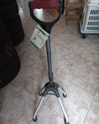 bastone ortopedico nuovo 4 appoggi 