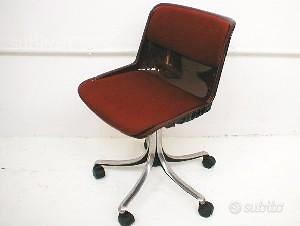 Tecno modus Borsani 1972 nere e bordeaux 15