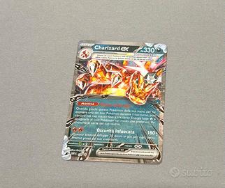 Carta pokeimon charizard ex