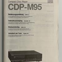 Lettore CD Sony CDP-M95 - Istruzioni per l'uso