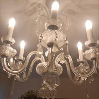 lampadario cristallo di Boemia 
