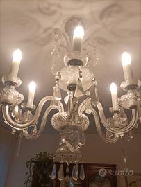 lampadario cristallo di Boemia 
