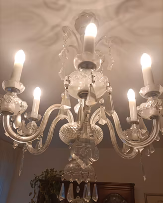 lampadario cristallo di Boemia 