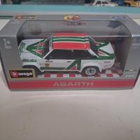 modellino 1/43 burago Fiat 131 Abarth rally alital