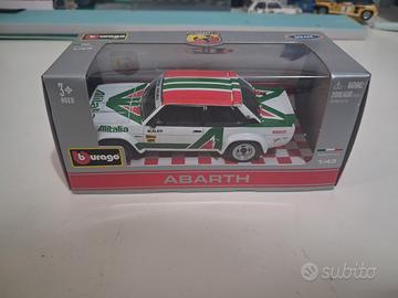 modellino 1/43 burago Fiat 131 Abarth rally alital