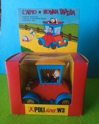 Auto Nonna Papera Politoys box originale