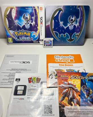 Pokemon Luna + steelbook