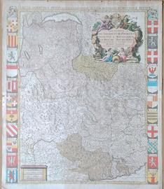 antica mappa geografica
