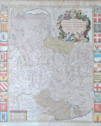 antica mappa geografica