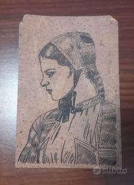 Cartolina Sardegna in sughero (anni ‘70)