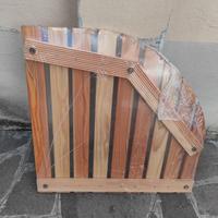 Pedana doccia angolare tonda 90 cm