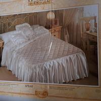 Completo trapuntato e ricamato matrimoniale