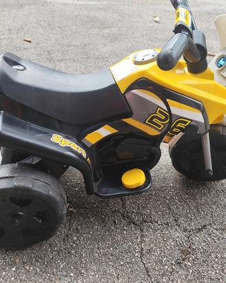 Moto elettrica per bambini 2-4 anni con caricabatt