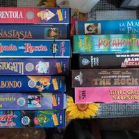 videocassette vhs e dvd/blueray