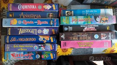 videocassette vhs e dvd/blueray