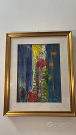 Quadro autentico con cornice