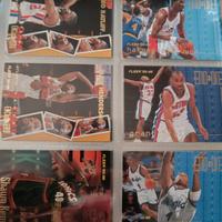 carte da collezione NBA Fleer 1995-96