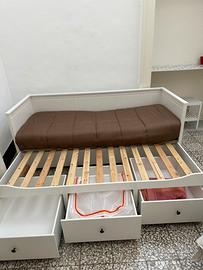 3 Divano letto ikea Hemnes + 6 materassi Agotnes