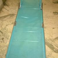 Lettino Mare Azzurro Alluminio