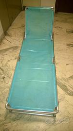 Lettino Mare Azzurro Alluminio