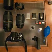 Nikon d5100 con 2 obbiettivi