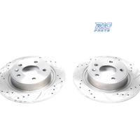 DISCHI FRENO FORATI E SCANALATI PER PEUGEOT