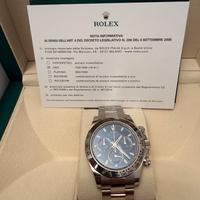 Rolex Daytona 116509 Blu pellicolato