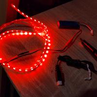 striscia Led a 2 ali con batteria 