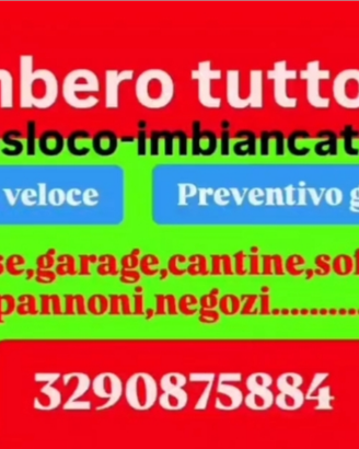 Sgombero 7/7g,trasloco in Emilia Romagna e veneto