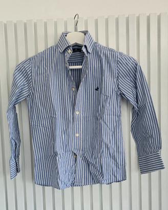 Camicia bambino Brooksfield righe blu/bianco tg.8 