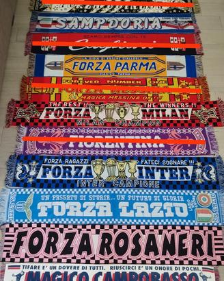 sciarpe squadre di calcio 