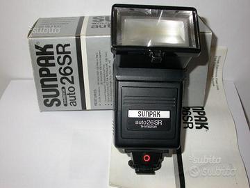Flash "Sunpak 26SR" - UNIVERSALE - NUOVO