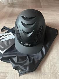 Casco tg 57, GPA, nero, nuovo con cartellino