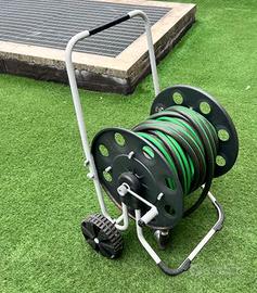 Carrello Claber avvolgitubo metallo