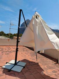Ombrellone da giardino per ricambi