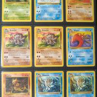 Lotto carte Fossil comuni e non comuni (29 carte)