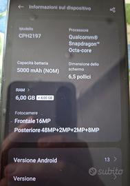 Oppo A74 5G 6+128 gb - leggere descrizione