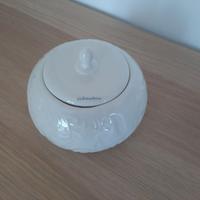 Scatola Claraluna in porcellana