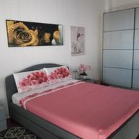 Testiera letto con contenitori