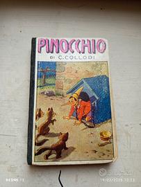 Pinocchio di Collodi edizione bietti Milano