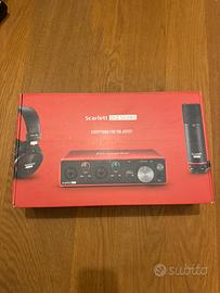 Scarlett 2i2 Studio 3rd Gen NUOVO