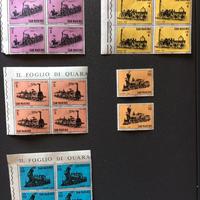 Francobolli San Marino Storia della Locomotiva