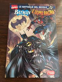 Le battaglie del secolo 5 Batman Uomo Ragno