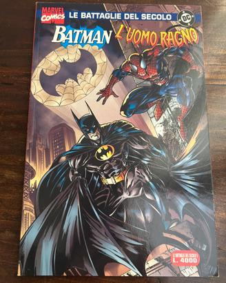 Le battaglie del secolo 5 Batman Uomo Ragno