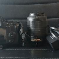 Nikon D3000 KIT COMPLETO - 2 Obiettivi (VR) + Trep