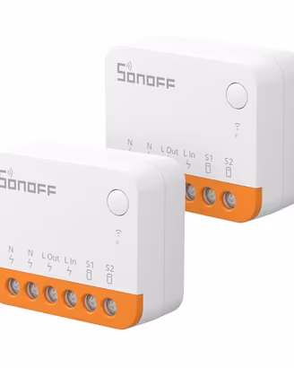 MINI R4 2PCS WiFi Smart Switch 2-Way,