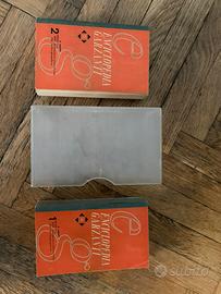 Enciclopedia Garzanti 2 Volumi vintage + cofanetto