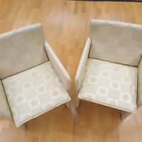 Coppia Poltroncine in Tessuto