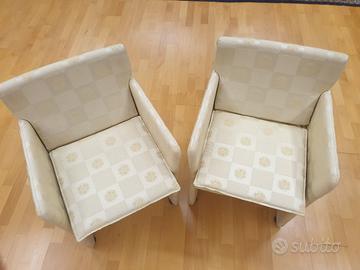 Coppia Poltroncine in Tessuto